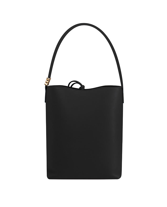 ALBA Hobo in pelle nera