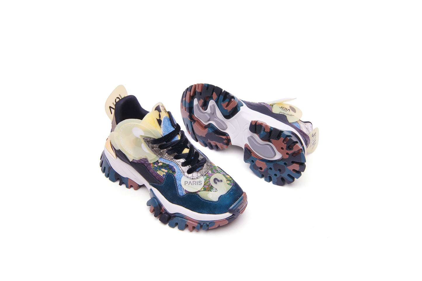 Cloud Pinegreen Yellow Sneaker
