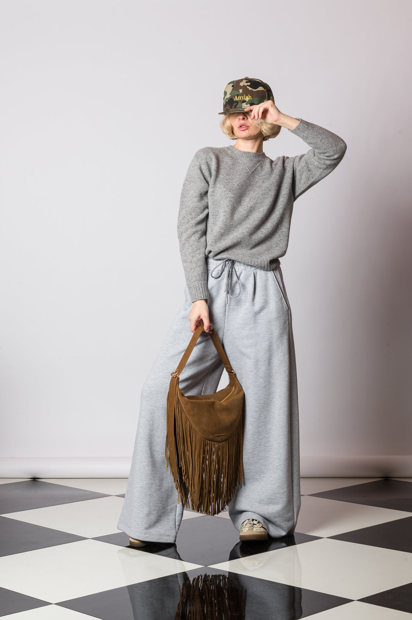 GAETANA Fringes Hobo