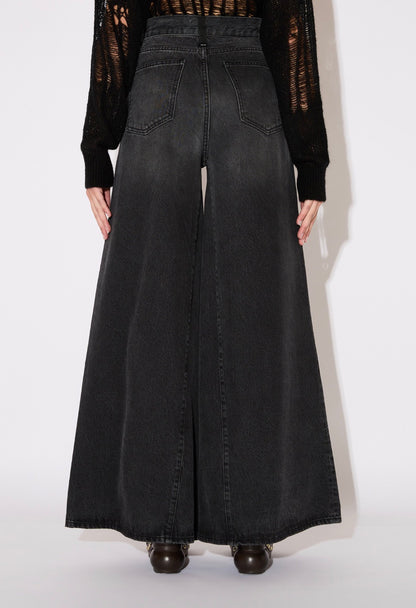 Colette Jeans Wide Fit Nero