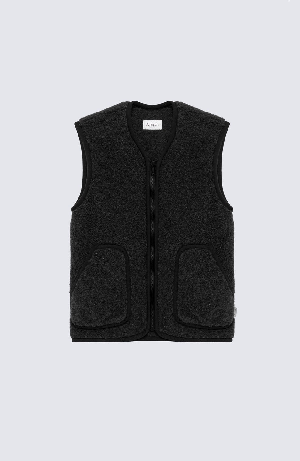 Gilet Yellowstone in lana sherpa