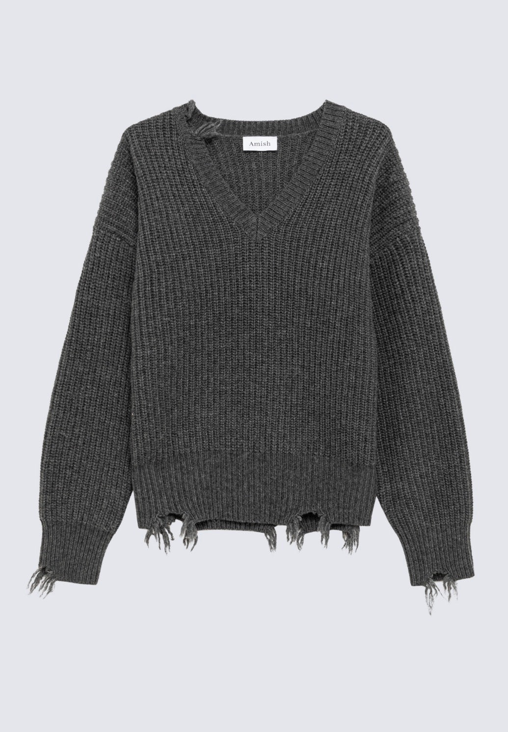 Maglia Donna in Misto Lana Grigia