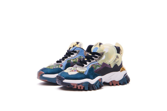 Cloud Pinegreen Yellow Sneaker