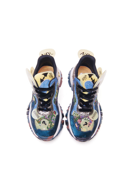 Cloud Pinegreen Yellow Sneaker