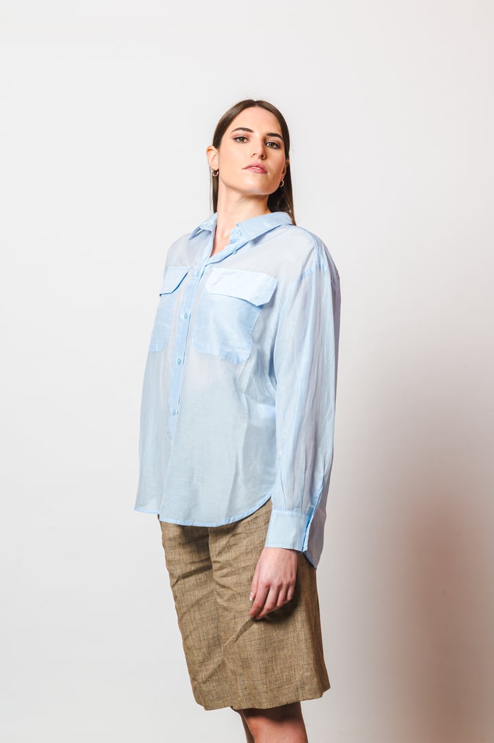 Camicia-Cielo-Solotre-RajahShop-Frontale