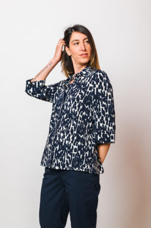 Camicia-ViaMasini80-blupanna-Rajah-Shop-laterale