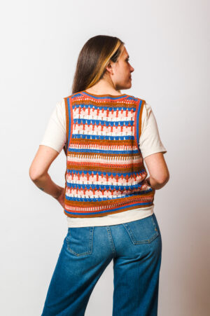 Gilet-Yerse-Multicolor-Rajah-Shop-retro