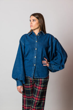 Camicia-Denim-Rajah-Shop-Frontale