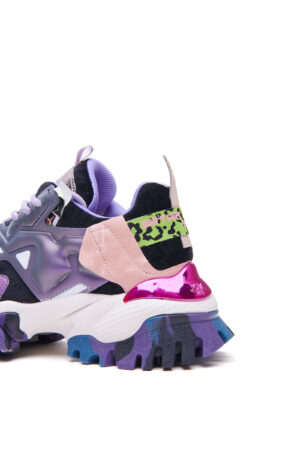 Sneaker-Cloud-JoiaParis-VioletBlack-Rajah-Shop-Retro-Dettaglio