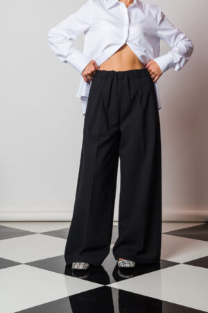 Pantalone-LouLou-Nero-Solotre-Rajahshop-Firenze-Dettaglio